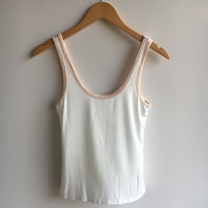 NWOT BDG White Tank with Piping